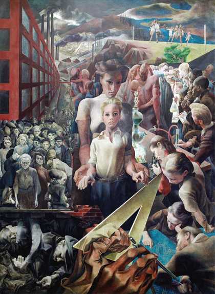 Fig.5 Symeon Shimin, Contemporary Justice and the Child 1940