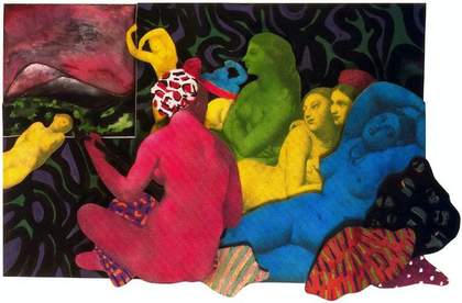 Martial Raysse, Made in Japan: tableau turc et invraisemblable