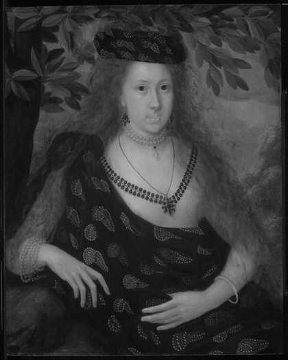 Fig.6 Infrared reflectograph of the whole painting