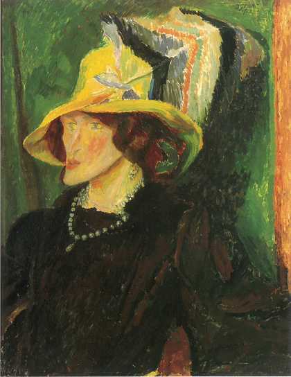 Duncan Grant Portrait of Lady Ottoline Morrell 1913