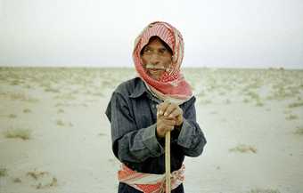Akram Zaatari, Met'eb el Maasheh, a Rwelah Bedouin from the Raja Tribe Northern Outskirts of Palmyra (Syria) 2000