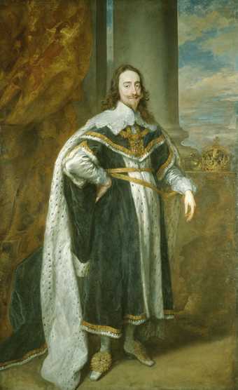 Anthony van Dyck, King Charles I in His Robes of State 1636