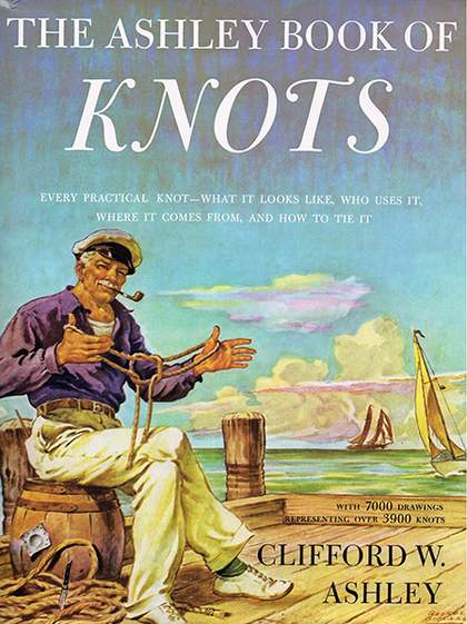 Fig.6 Cover of Clifford W. Ashley, The Ashley Book of Knots, New York 1944