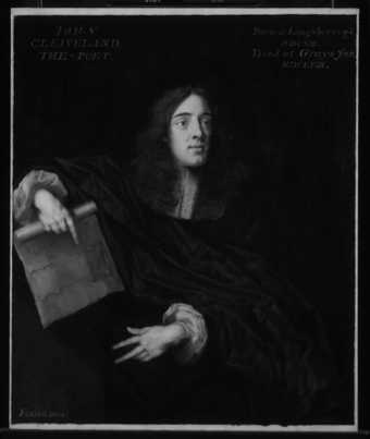Fig.7 Infrared reflectograph of Portrait of an Unknown Man c.1660