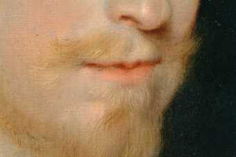 Fig.7 Detail of the mouth and beard