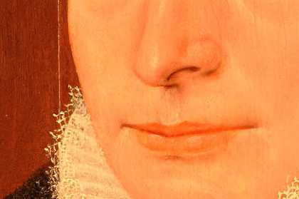 Fig.7 The sitter’s nose and mouth