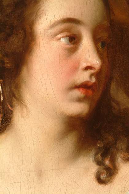 Fig.7 Detail of Susanna’s face and chest