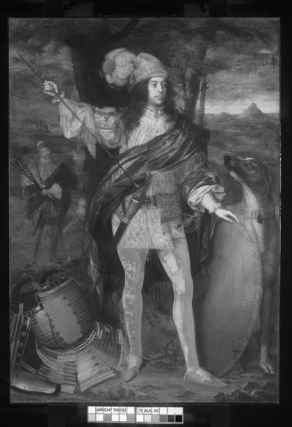 Infrared reflectograph of Sir Neil O’Neill 1680