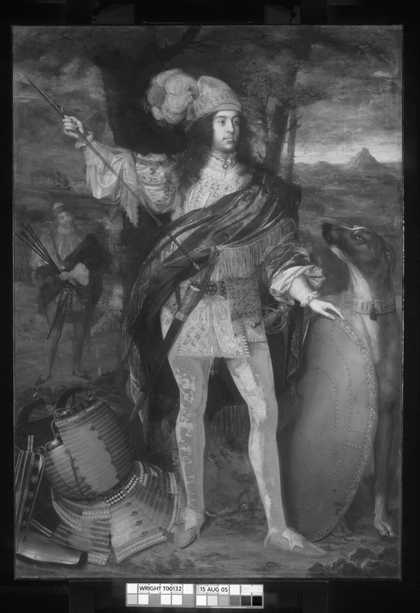 Infrared reflectograph of Sir Neil O’Neill 1680