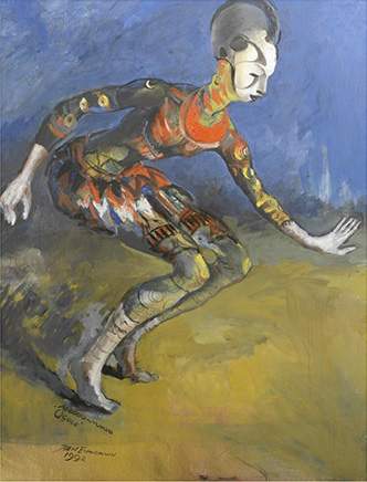 Fig.7 Ben Enwonwu, Agbogo-Mmuo Ogolo 1992