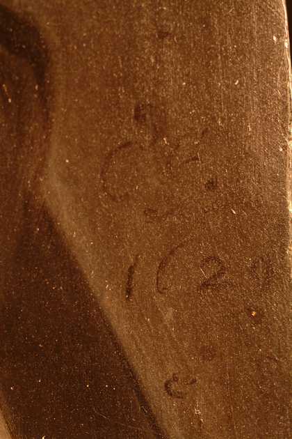 Fig.8 Signature and date, lower right corner