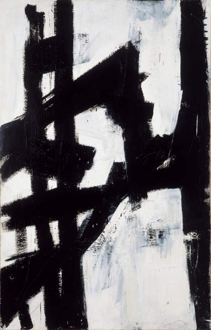 Fig.8 Franz Kline, New York, N.Y. 1953