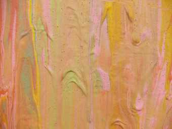 Fig.8 Frank Bowling, Rosebushtoo 1975, detail of air bubbles in the paint