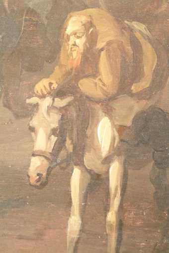 Fig.9 Detail of Hudibras on his horse