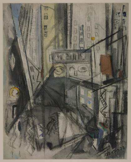 Fig.9 John Marin, Downtown, New York 1923