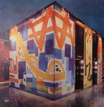 Hans Hofmann, Mosaic mural for the lift banks at 711 3rd Avenue, New York, 1956