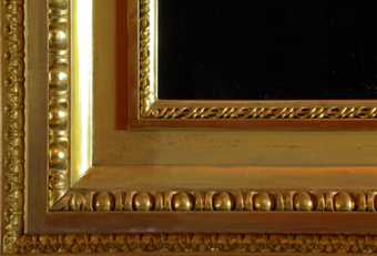 Corner detail of finished frame Fuseli