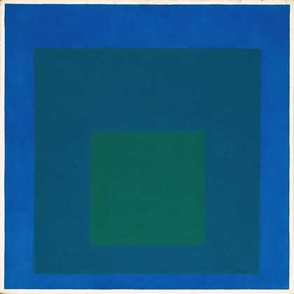 Josef Albers, Study for Homage to the Square: Beaming 1963