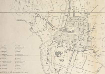 Plan of the City of Salisbury, with the Boundaries of the Borough