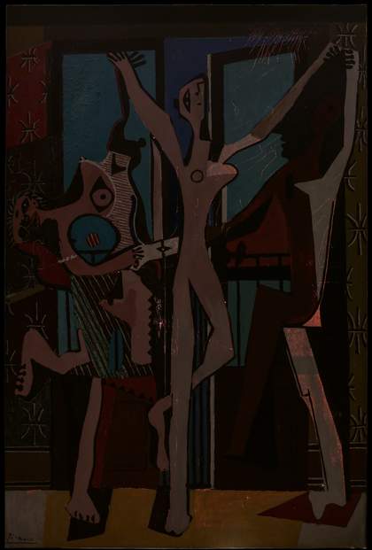 The Three Dancers 1925 in transmitted light