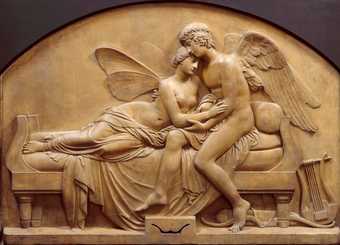 John Gibson, The Marriage of Psyche and Celestial Love 1844