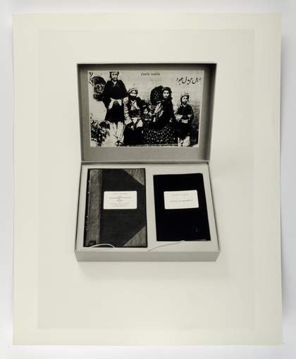 Susan Hiller From the Freud Museum, box 014 Moror/bitter (labelled, 1993)