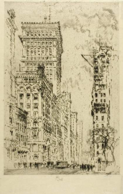 Joseph Pennell, The Golden Cornice, I 1904