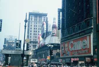 Pepsi-Cola billboard, Times Square, New York, c.1959
