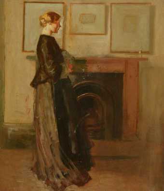 William Rothenstein Alice by the Fireside c.1905