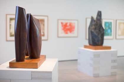 Installation view of A Greater Freedom: Hepworth 1965–1975, Hepworth Wakefield, 2015–16