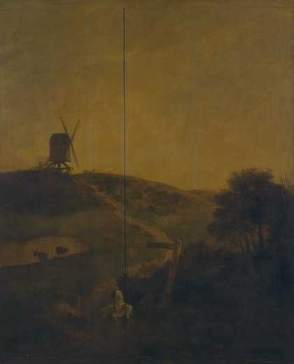 John Crome, A Windmill near Norwich c.1816