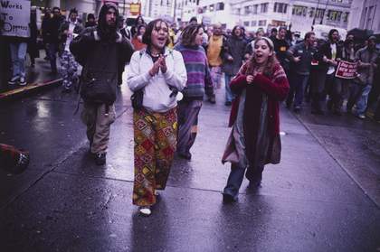 Allan Sekula, Waiting for Tear Gas 1999–2000