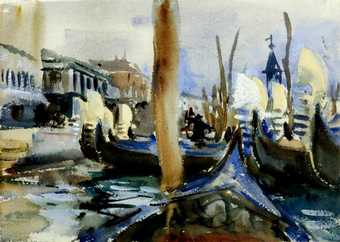 John Singer Sargent, Riva Degli Schiavoni, Venice c.1904