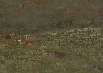 Mousehold Heath, detail of the distant heath