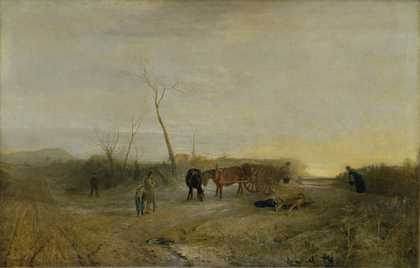 J.M.W. Turner, Frosty Morning exhibited 1813