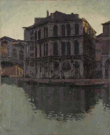 Walter Sickert, The Rialto Bridge the Palazzo dei Camerlenghi 1902–4