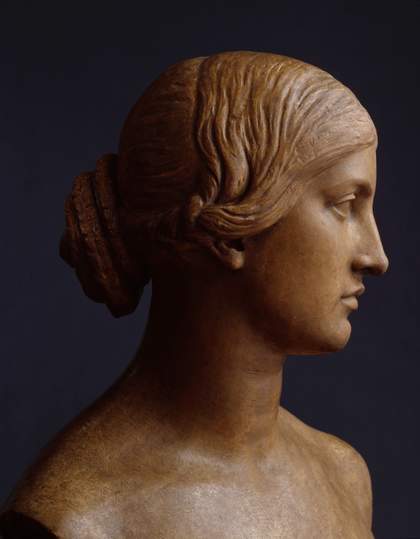 John Gibson, Profile view of Grazia: Puella Capuensis c.1843