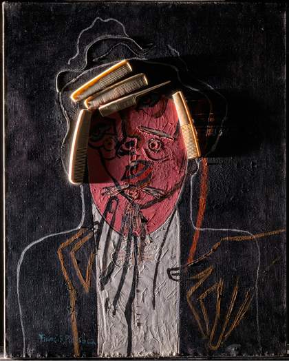 The Handsome Pork-Butcher c.1924–6, c.1929–35 under raking light from left