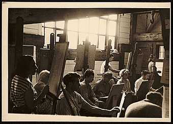 Class at the Hans Hofmann School of Fine Arts, Provincetown, c.1945