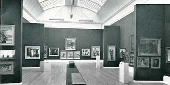 View into Gallery XVII, The Tate Gallery Photograph published on p.1 of Pitkin Pictorials’ A Brief History of the Tate Gallery, London 1958