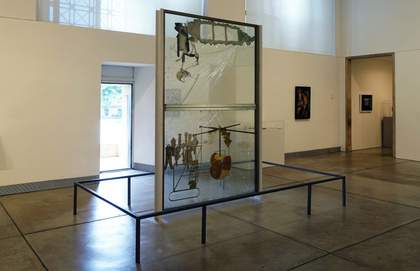Marcel Duchamp, The Bride Stripped Bare by Her Bachelors, Even (The Large Glass) 1915–23