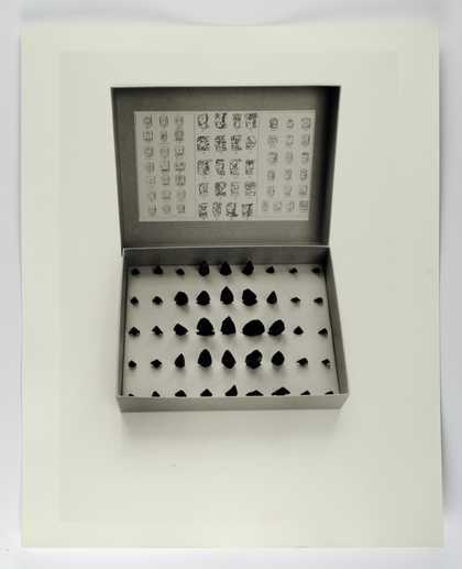Susan Hiller From the Freud Museum 1991–6, box 006 Chamin-ha’/House of Knives (collected, 1992)