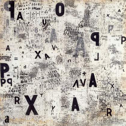 Mira Schendel Graphic Object 1972
