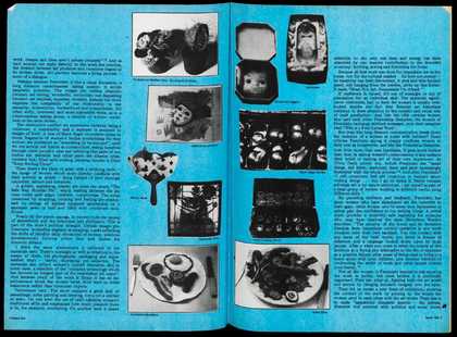 Page spread from Spare Rib, no.60, July 1977, pp.6–7, illustrated with unattributed artworks