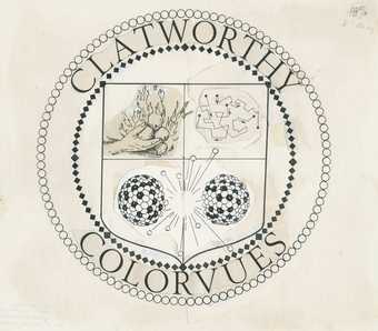 Larry Sultan and Mike Mandel, Clatworthy Colorvues logo, c.1975