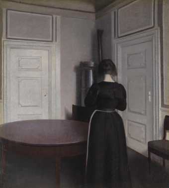 Vilhelm Hammershoi Interior 1899