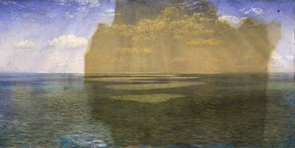 John Brett, The British Channel Seen from the Dorsetshire Cliffs 