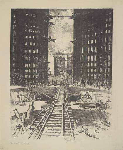 Joseph Pennell, The Gates Pedro Miguel 1912