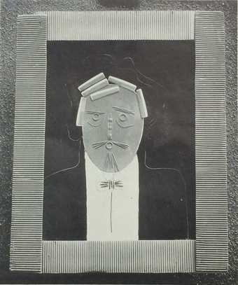 Photograph of Portrait c.1924–6 with original frame by Pierre Legrain
