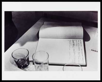 Fig 2 Lynn Hershman, Untitled (Roberta's Signature in Guest Book) 1975